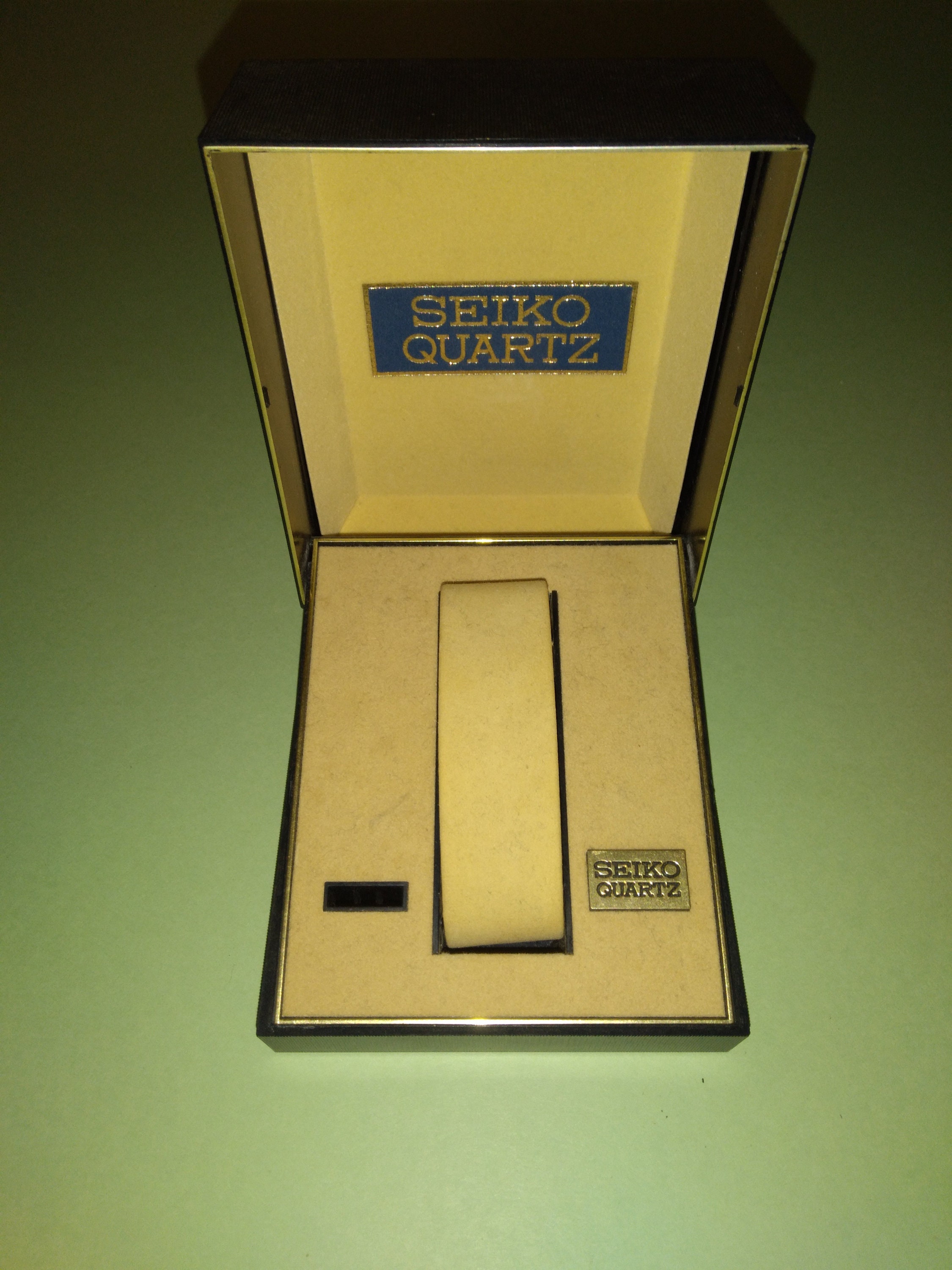 Vintage Seiko Quartz Watch Presentation Case Display Travel - Etsy