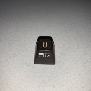 Commodore 64 replacement key (T) Chocolate vintage Retro computer gaming