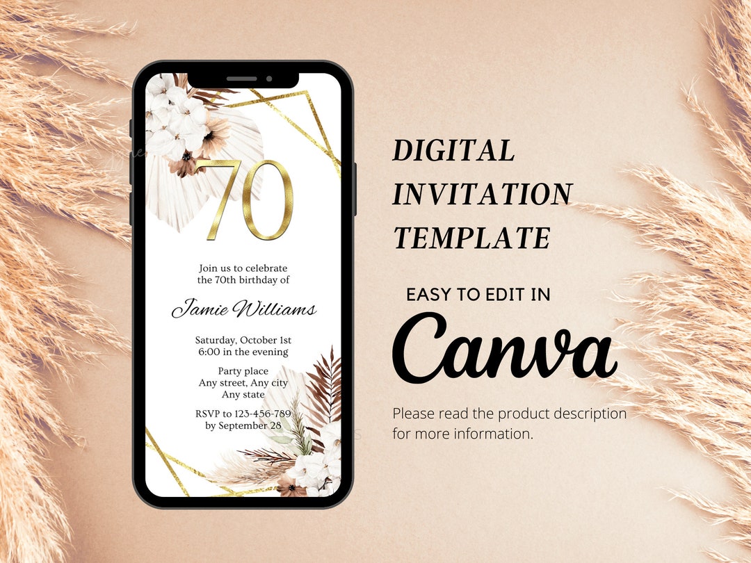 70th-birthday-electronic-invitation-canva-template-birthday-digital
