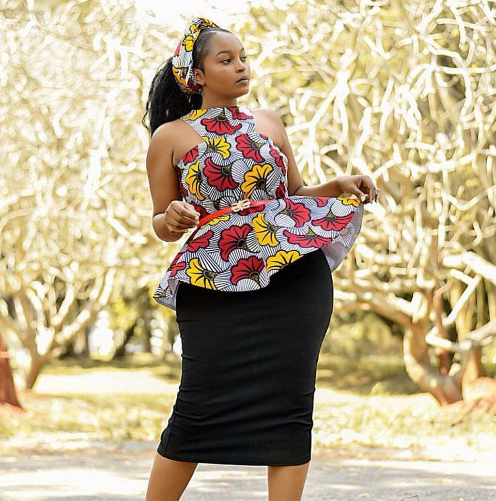 Ankara top dress Clearance