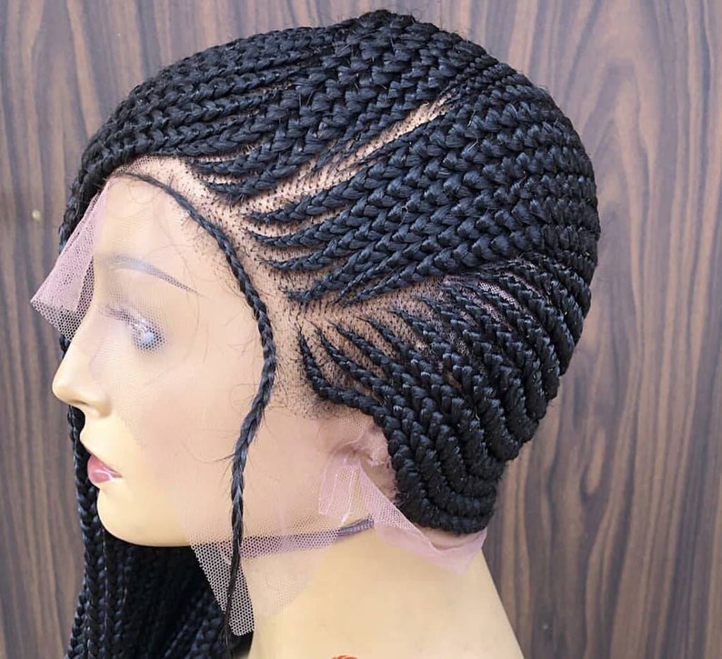 Lemonade Braids Cornrow Braided WigsFull lace Braid Wig Etsy