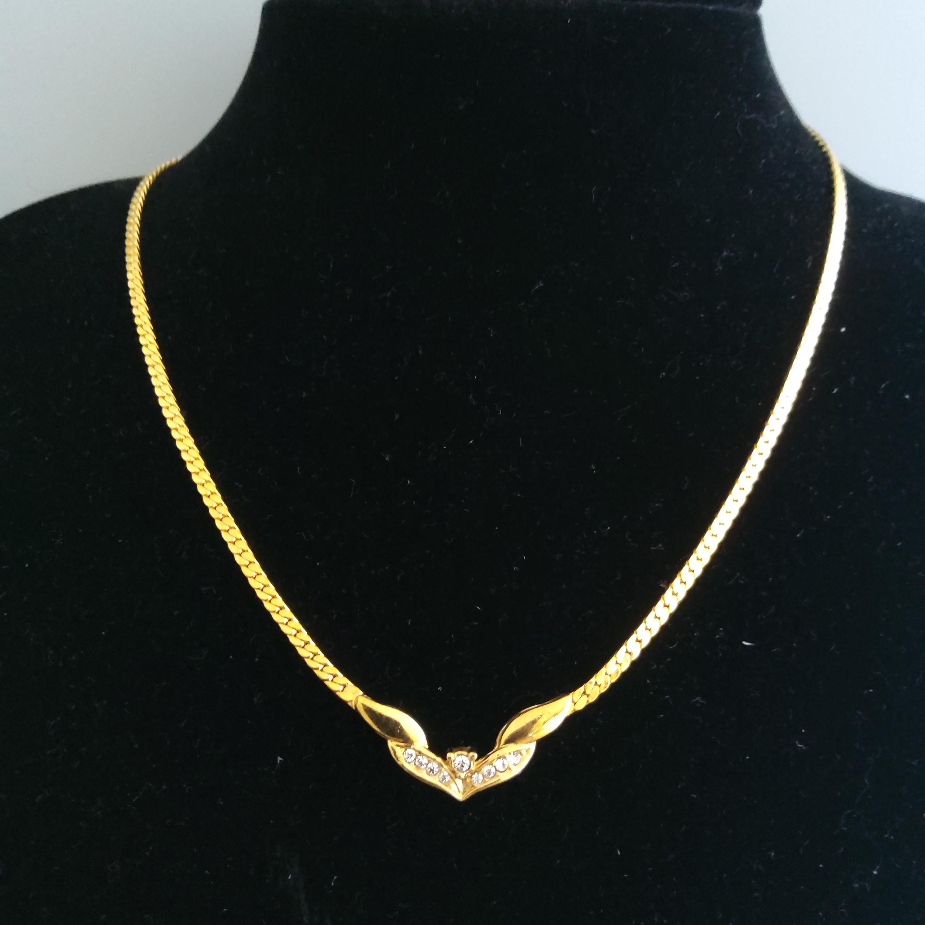 Collier Vintage Pierre Cardin En Lucite Noire Et Nacrée - Occasion, Métal Doré