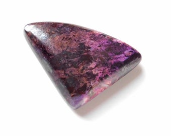 Sugilite Cabochon Loose Gemstone,Gorgeous Beautiful Designer Sugilite AAA++100% Natural,Uneven Shape,Size29x19x6MM 29.00Carat Jewelry Stone.