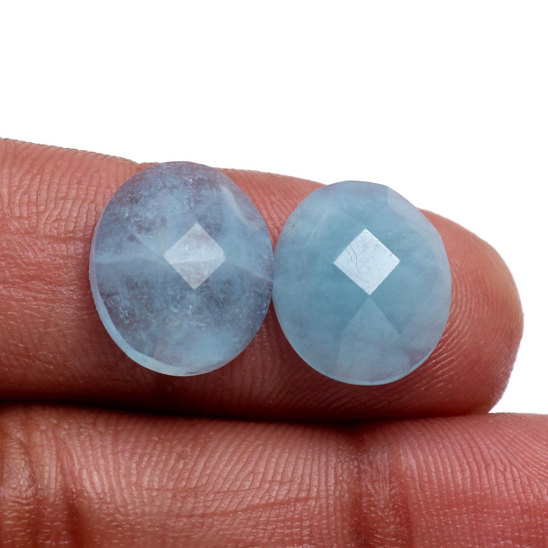 Amazon | gemhub AAA++ 高品質天然ブルーアクアマリン 15.00 Ct 認定 生ラフブルー アクアマリン ヒーリング クリスタル  宝石 DT-327 | ルースストーン 通販 GEMHUB AAAブルーアクアマリン 19.50カラット ペアカットルースジェムストーン リング&amp;ペンダント用, M, 宝