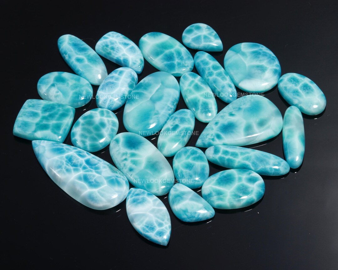 Aaaaa+++++super Top Larimar Cabochon Gemstone,100% Natural Larimar ...