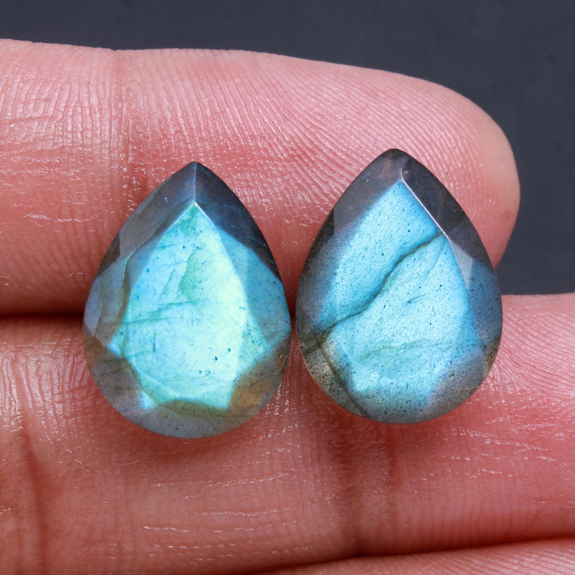 Top Grade Faceted Cut Labradorite Gemstoneexcellent Beautiful Etsy UK