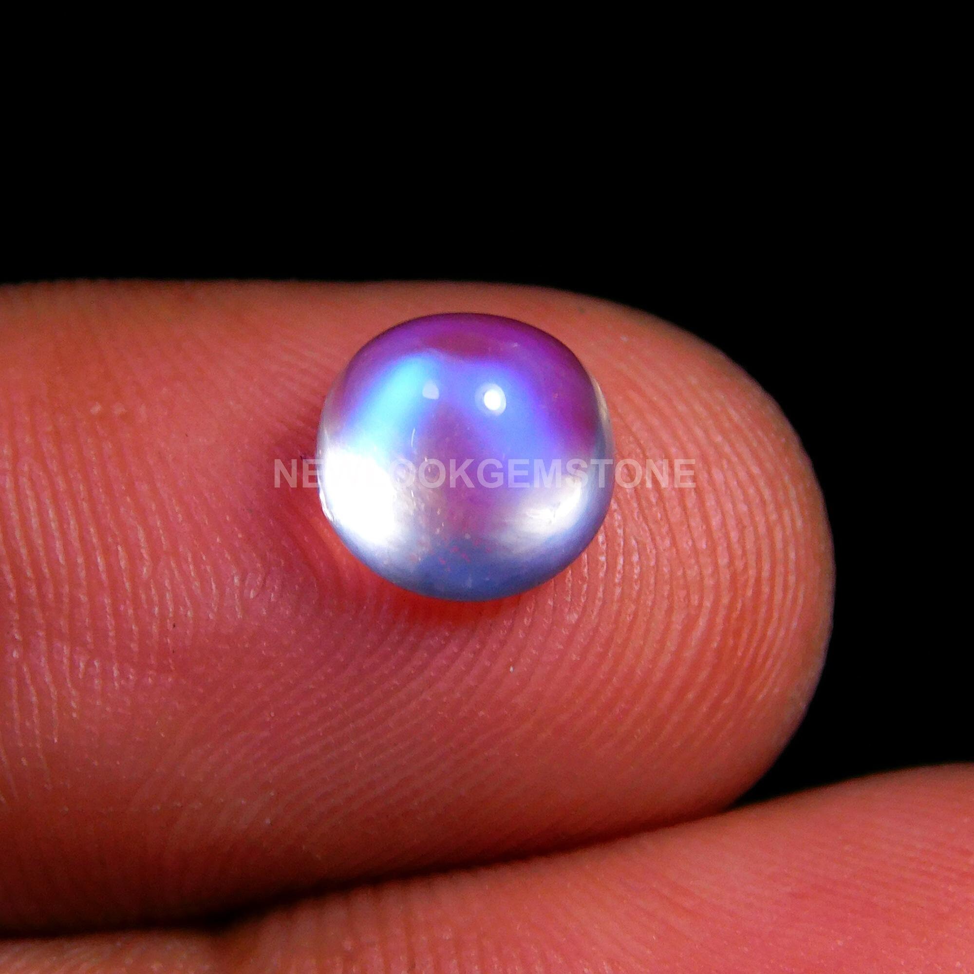 Aaaaa++++super Top Rainbow Moonstone Cabochon Gemstone,100%natural ...