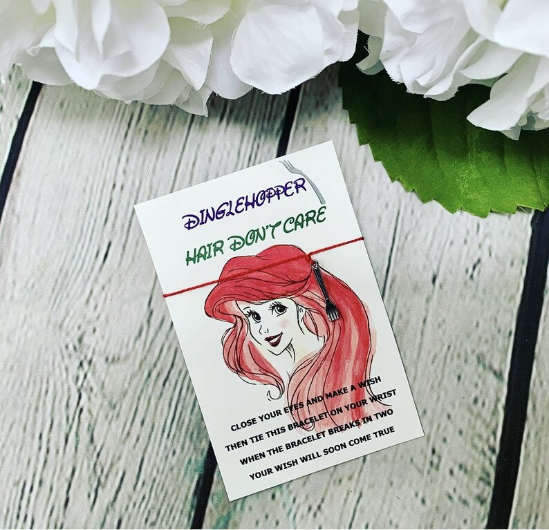 Little Mermaid Inspired Wish Bracelet