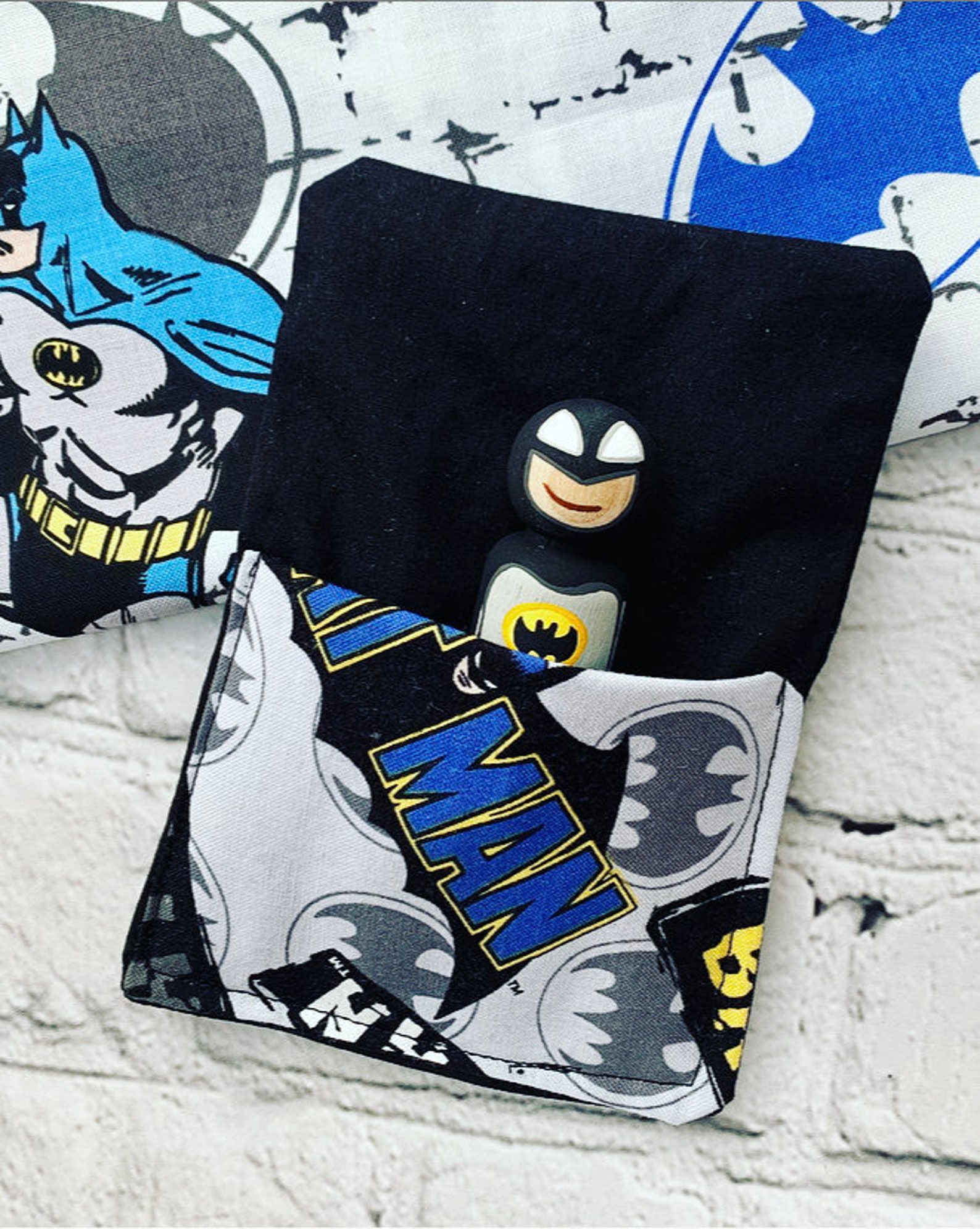 Batman inspired sleeping bag set Etsy