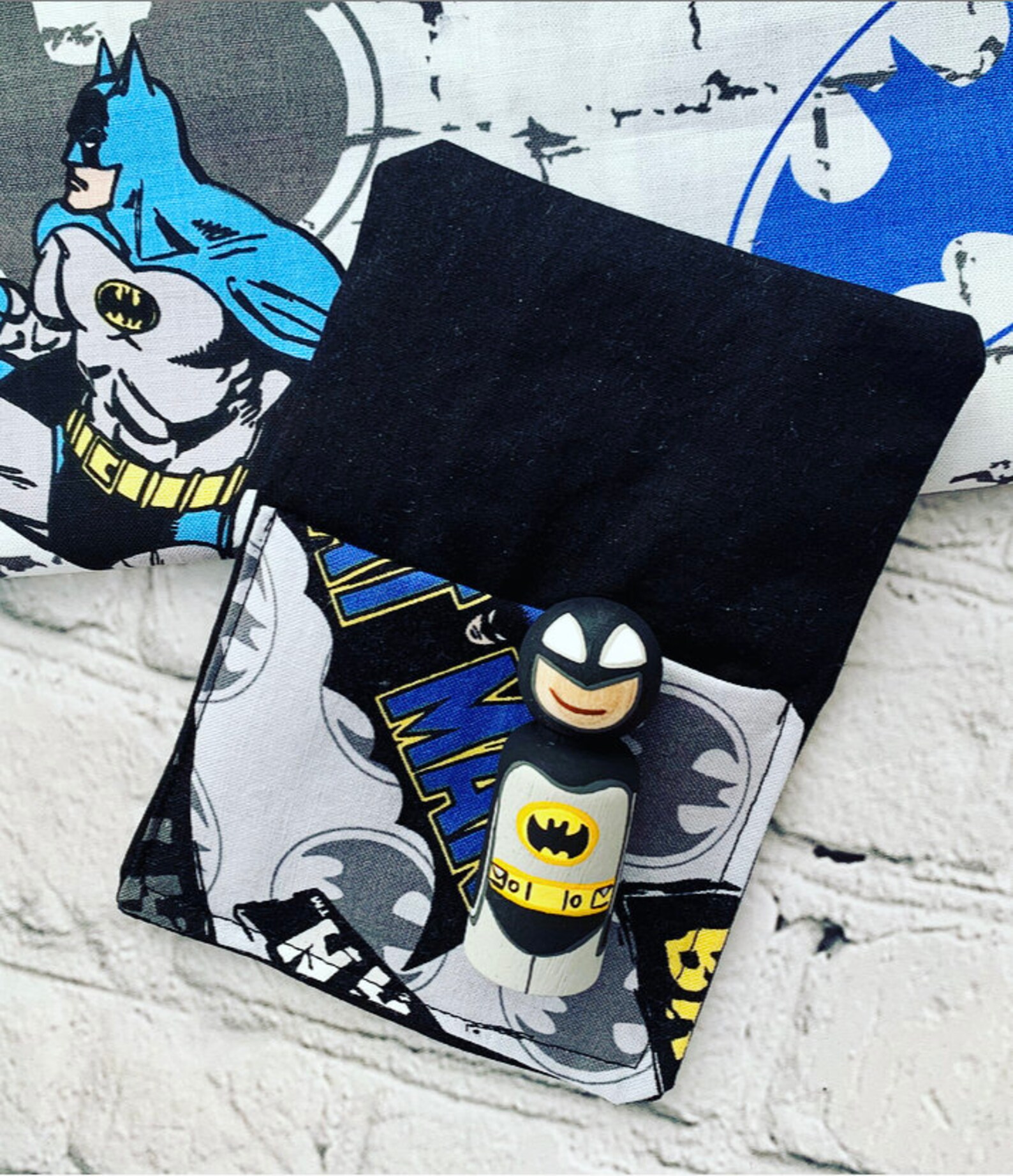Batman inspired sleeping bag set Etsy