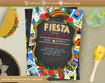 Loteria Invitations Etsy