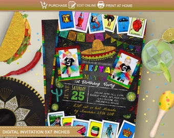 Loteria Invitations Etsy
