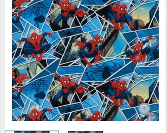 spiderman crib sheet