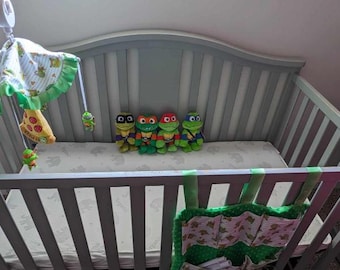 Personalized Teenage Mutant Ninja Turtle Crib Toddler Bedding - Main Image