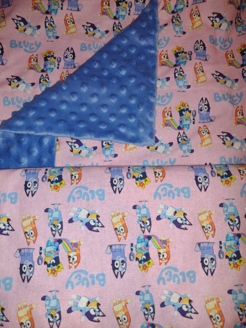 Bluey Crib Toddler Bedding Bluey Cartoon Sheet Fitted Etsy Hong Kong
