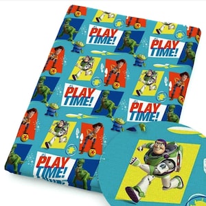 TONS OF PATTERNS Toy Story Crib Sheet , Toddler Bed Sheet - fitted sheet , Blanket Pillow Case Pillow image 6
