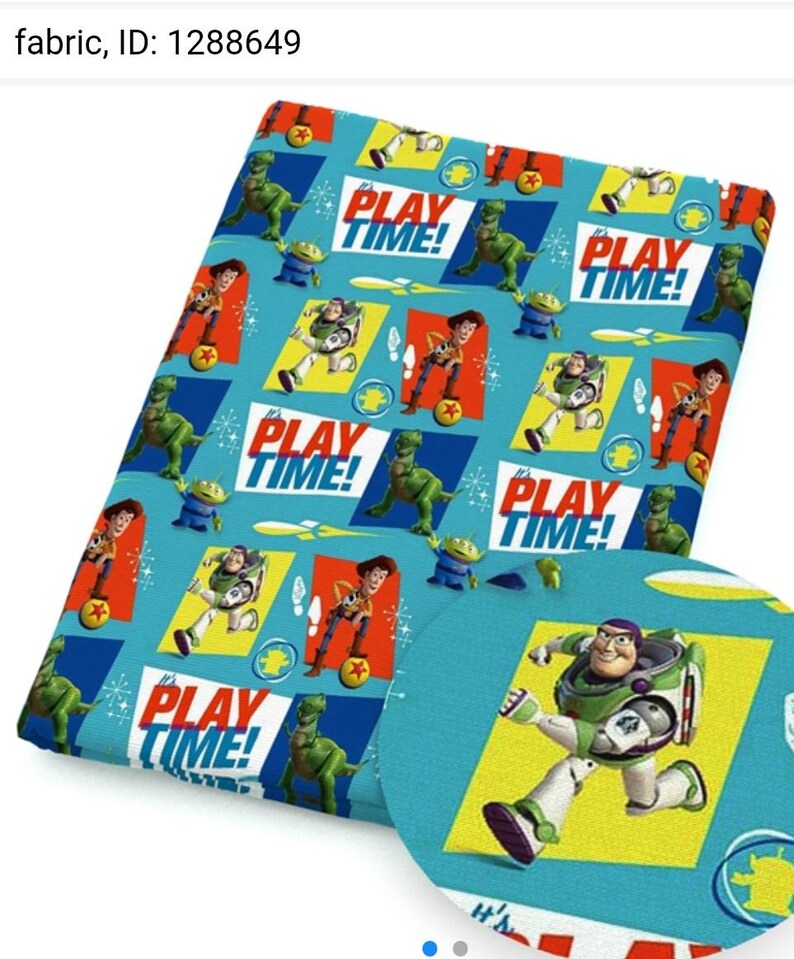 TONS OF PATTERNS Toy Story Crib Sheet , Toddler Bed Sheet - fitted sheet , Blanket Pillow Case Pillow image 6