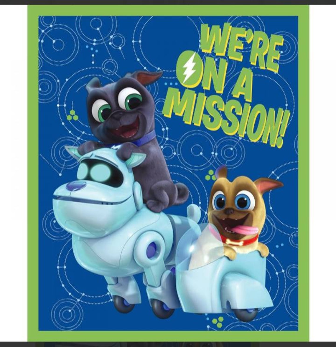 Puppy dog pals Crib Toddler Bedding Sheet fitted sheet Etsy