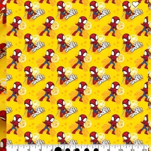 Spider-Man- Crib - fitted sheet - Blanket set with satin binding spiderman blanket Spiderman sheet Miles Morales blanket image 2