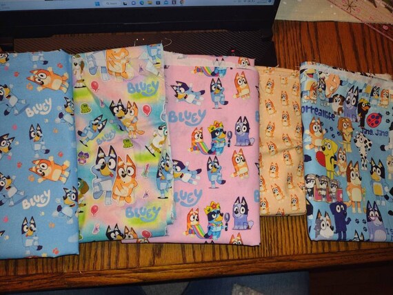 Bluey cot sheets hotsell