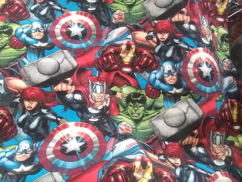 Marvel 4 modèles Choisissez Berceau Lit pour tout-petit Drap-housse Couverture Taie d'oreiller Hulk Spiderman Iron Man Captain America Thor DareDevil Wolverine image 3