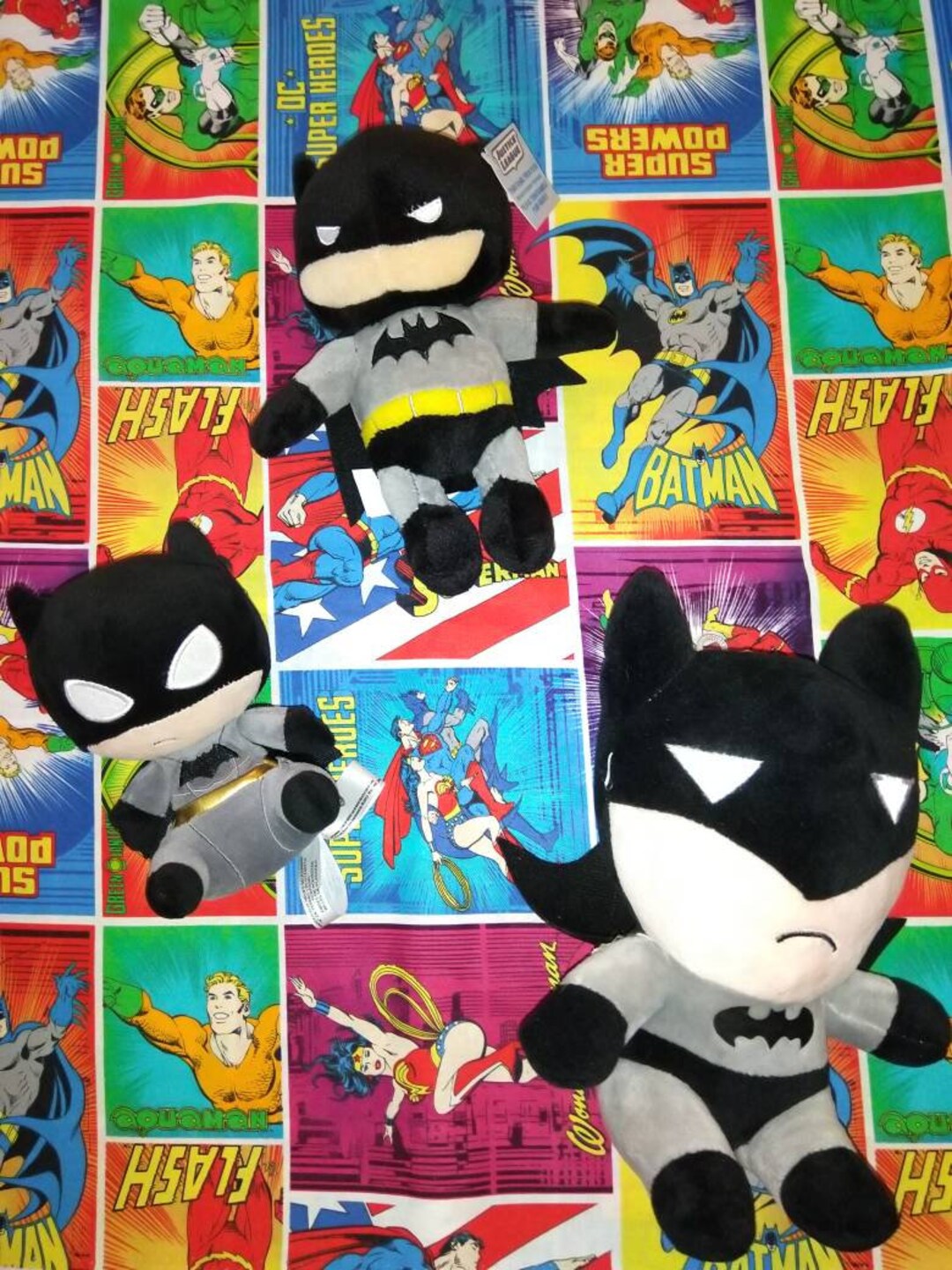 Batman Lovey Blanket Set Bat Girl Baby Blanket Batman Carry Blanket Batgirl Crib Blanket CHOOSE Material Plushy Minky Color Etsy Canada