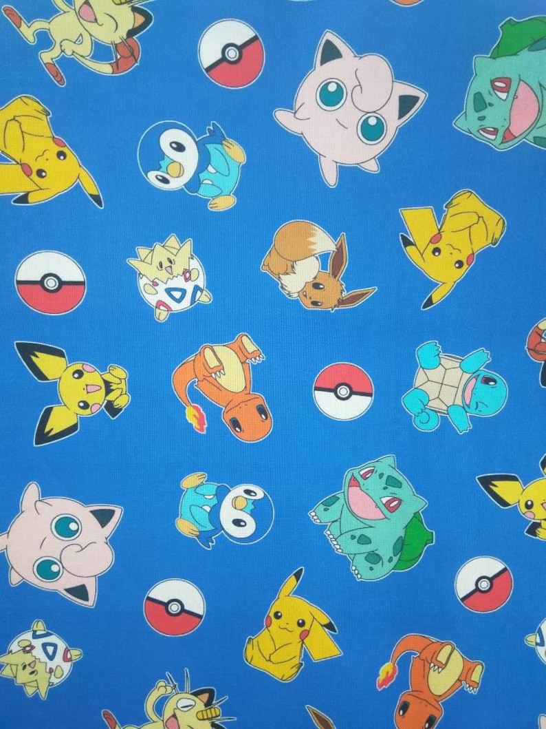 Pokemon Cotton Soft Crib Toddler Bedding Sheet fitted sheet Etsy