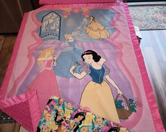 Disney princesses crib sheet, toddler bed sheet, Lovey, Crib  Blanket Toddler Blanket Mobile , Wall Letters, cases and more 2 fabric choices
