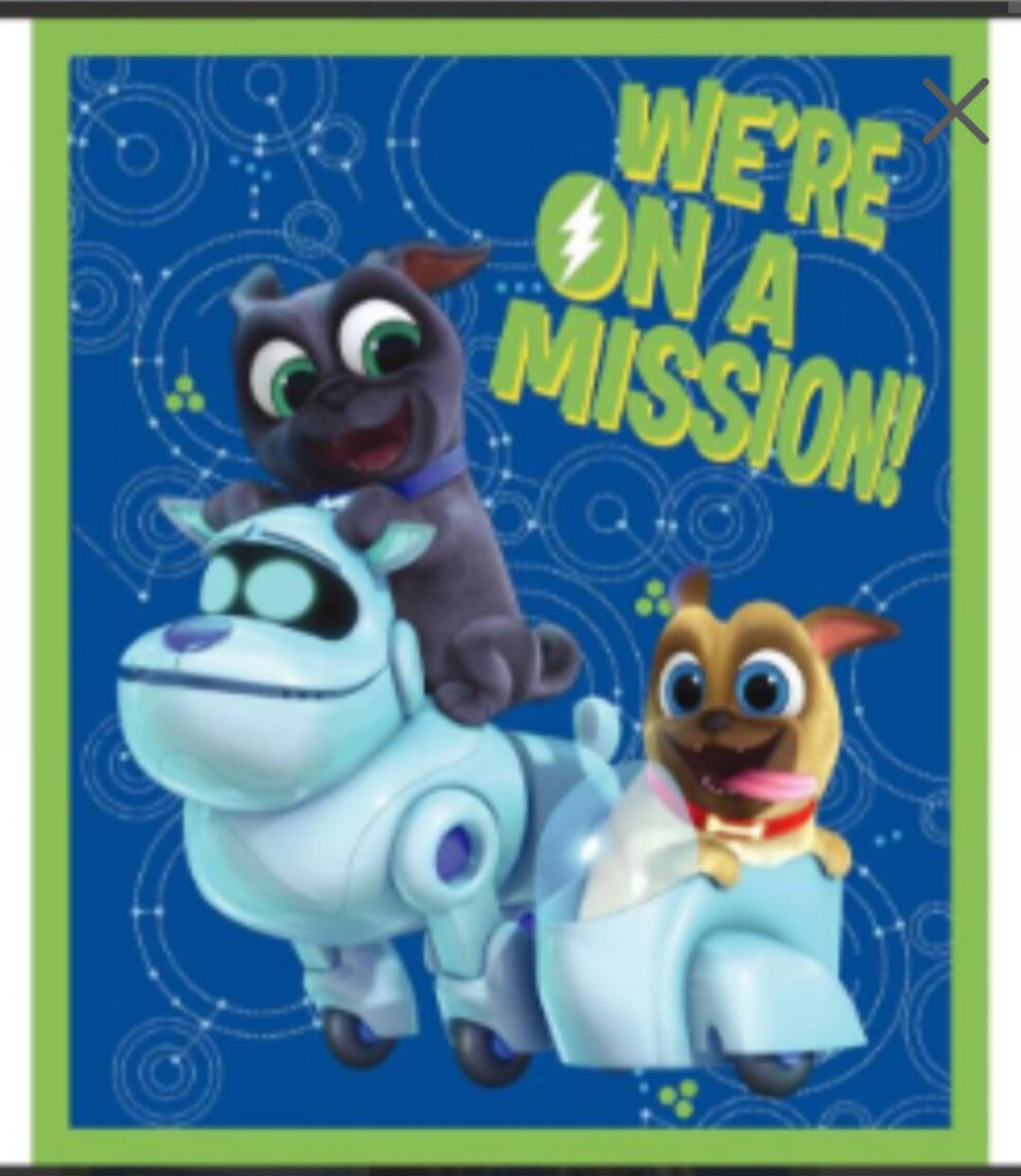 Puppy dog pals crib sheet online
