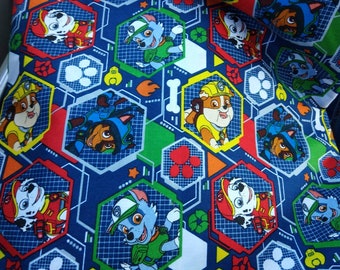 Personalized Paw Patrol Crib Toddler Bedding Sheet  fitted sheet - Blanket - Pillow Case - Curtain  Valance 3d wall letters