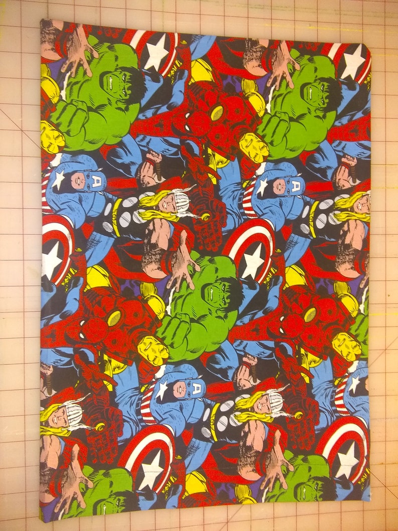 Marvel 4 modèles Choisissez Berceau Lit pour tout-petit Drap-housse Couverture Taie d'oreiller Hulk Spiderman Iron Man Captain America Thor DareDevil Wolverine image 5