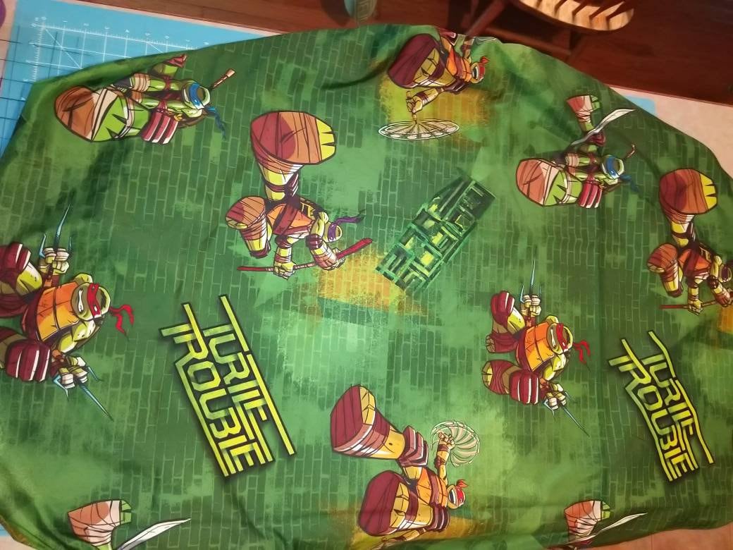 Teenage Mutant Ninja Turtles Green Fabric Child's Bed Tent