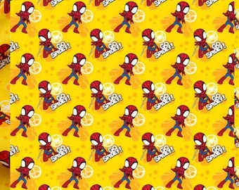 Spider-Man- Crib - fitted sheet - Blanket set with satin binding spiderman blanket Spiderman sheet Miles Morales blanket