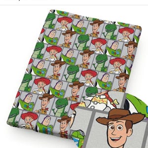TONS OF PATTERNS Toy Story Crib Sheet , Toddler Bed Sheet - fitted sheet , Blanket Pillow Case Pillow image 7