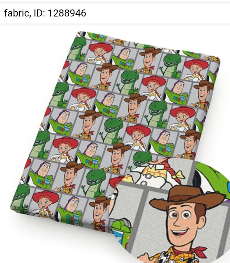 TONS OF PATTERNS Toy Story Crib Sheet , Toddler Bed Sheet - fitted sheet , Blanket Pillow Case Pillow image 7