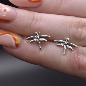 dragonfly stud earrings