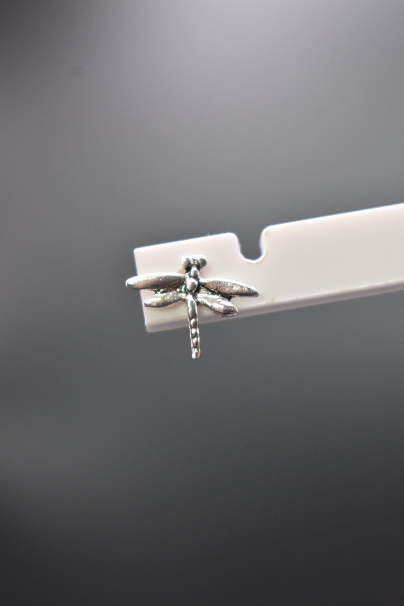 Dragonfly Sterling Silver Stud Earrings image 8