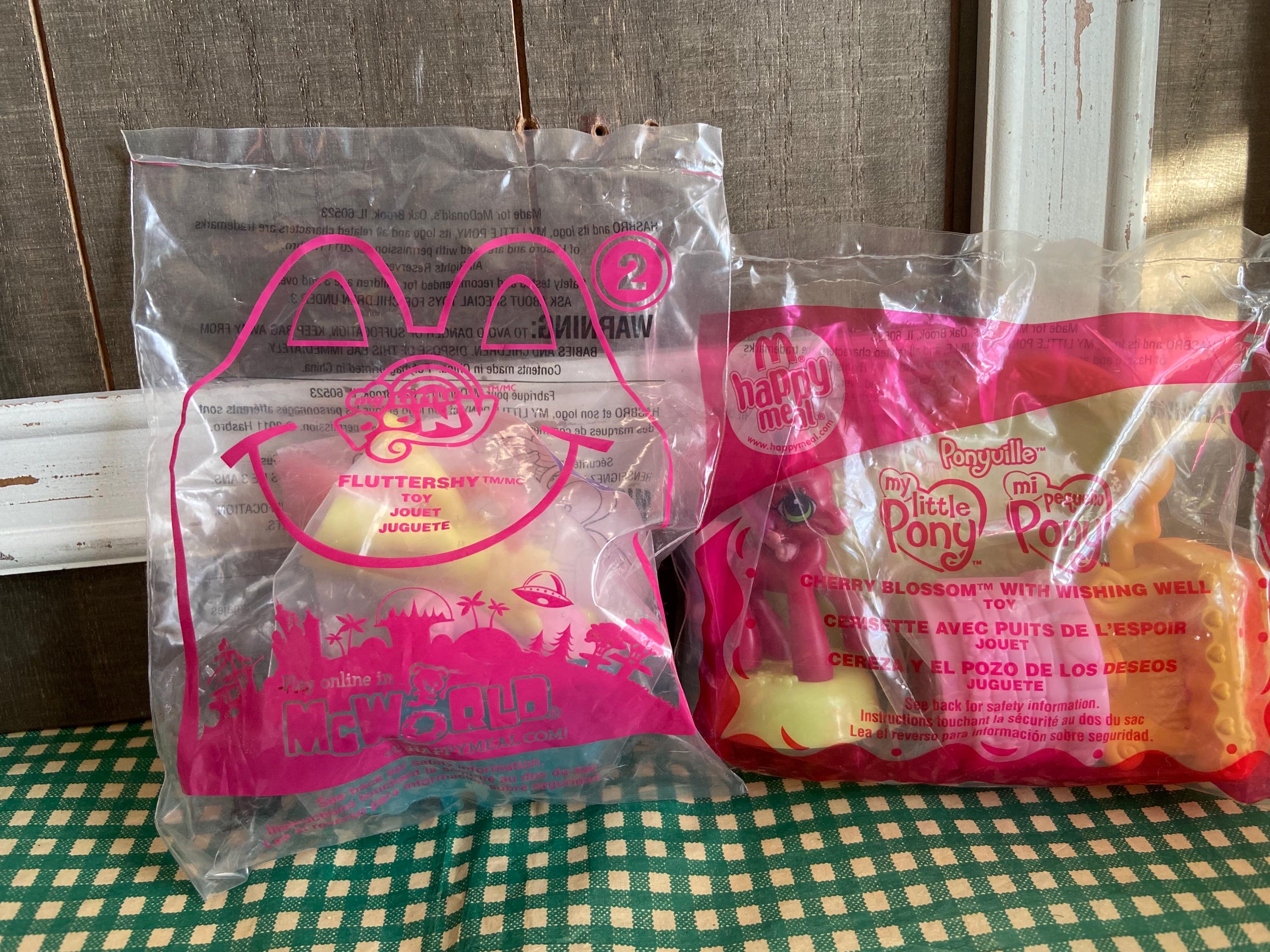 My Little Pony Mcdonald's Toys Sealed - Etsy