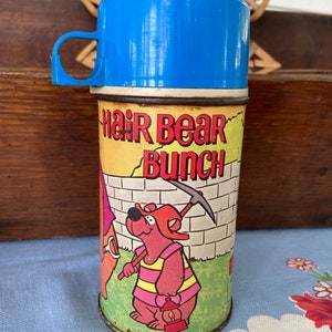 Vintage Hanna Barbera Hair Bear Bunch thermos
