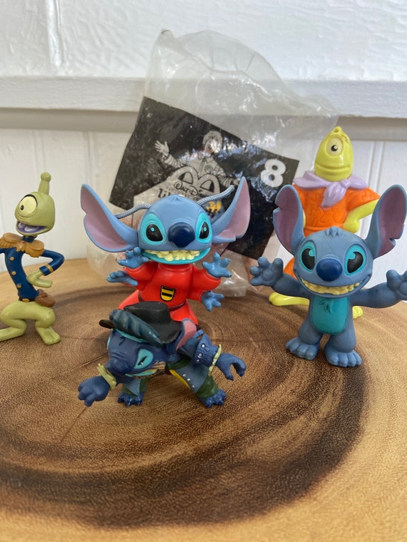 Disney, Toys, Disney Lilo Stitch Cake Toppers Figures Lot Preowned