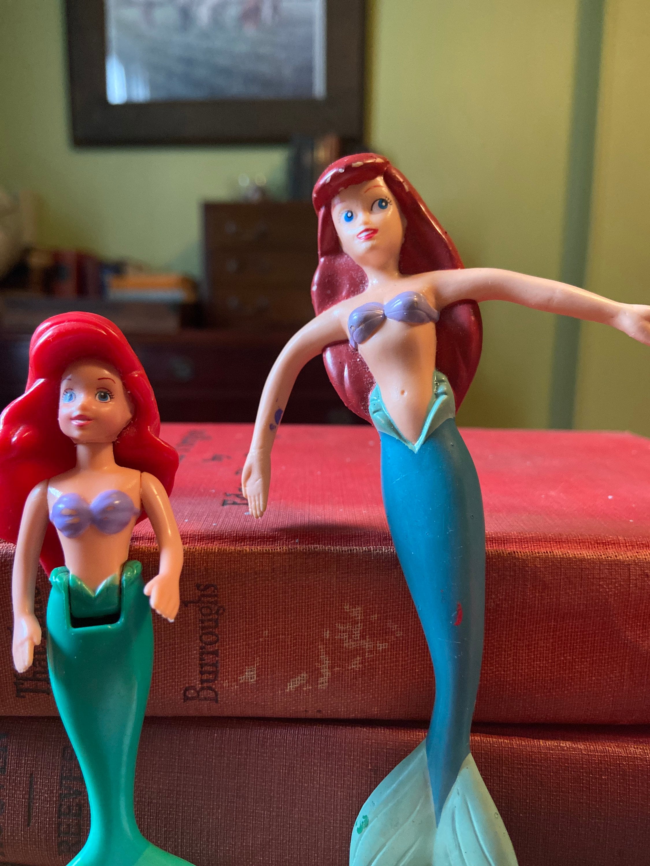 Vintage Disney Little Mermaid Toy Figures - Etsy