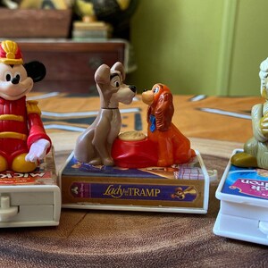 Vintage Disney VHS fast food toys
