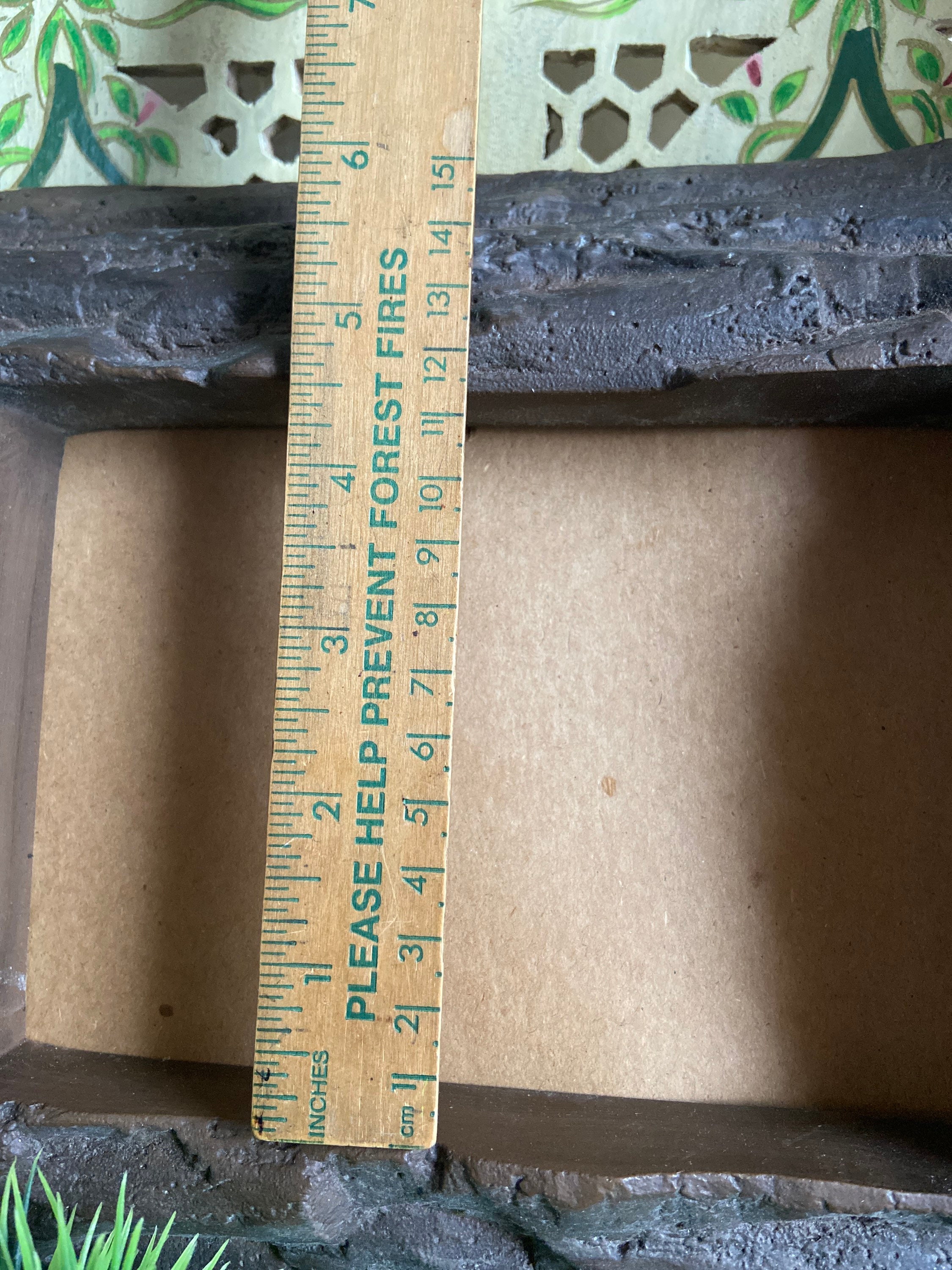 Log Photo Frame Vintage Log Look Picture Frame - Etsy