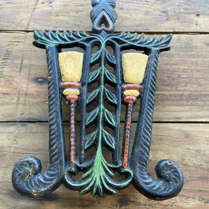 Wrought iron trivet