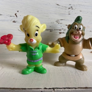 vintage Disney Gummi Bears toy figures