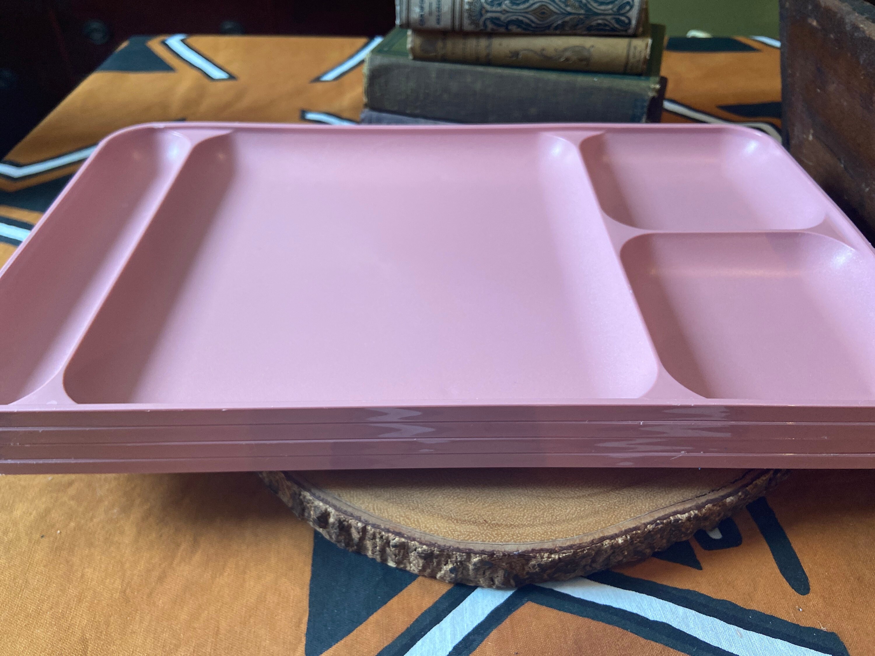 Vintage Tupperware dinner trays Etsy