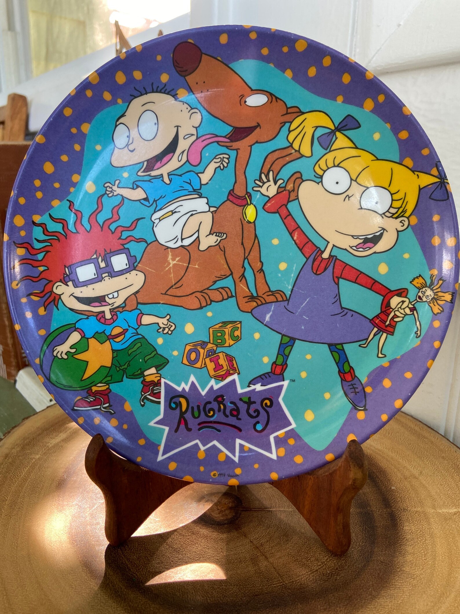 Vintage Rugrats plate Etsy