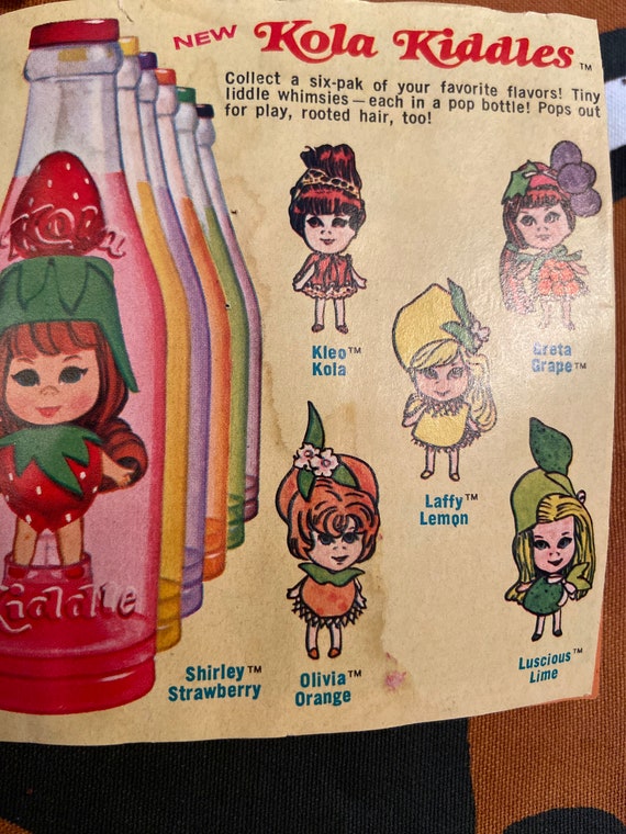 Vintage Liddle Kiddles Shirley Strawberry Kola Doll - Etsy