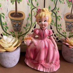 vintage Inarco ceramic girl figurine