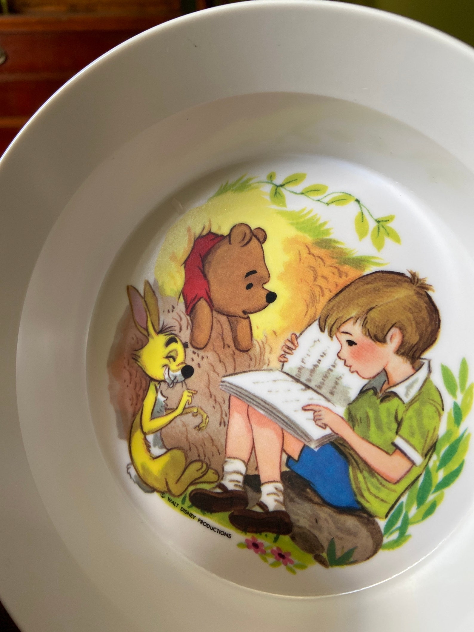 Vintage Winnie the Pooh child dishes Etsy